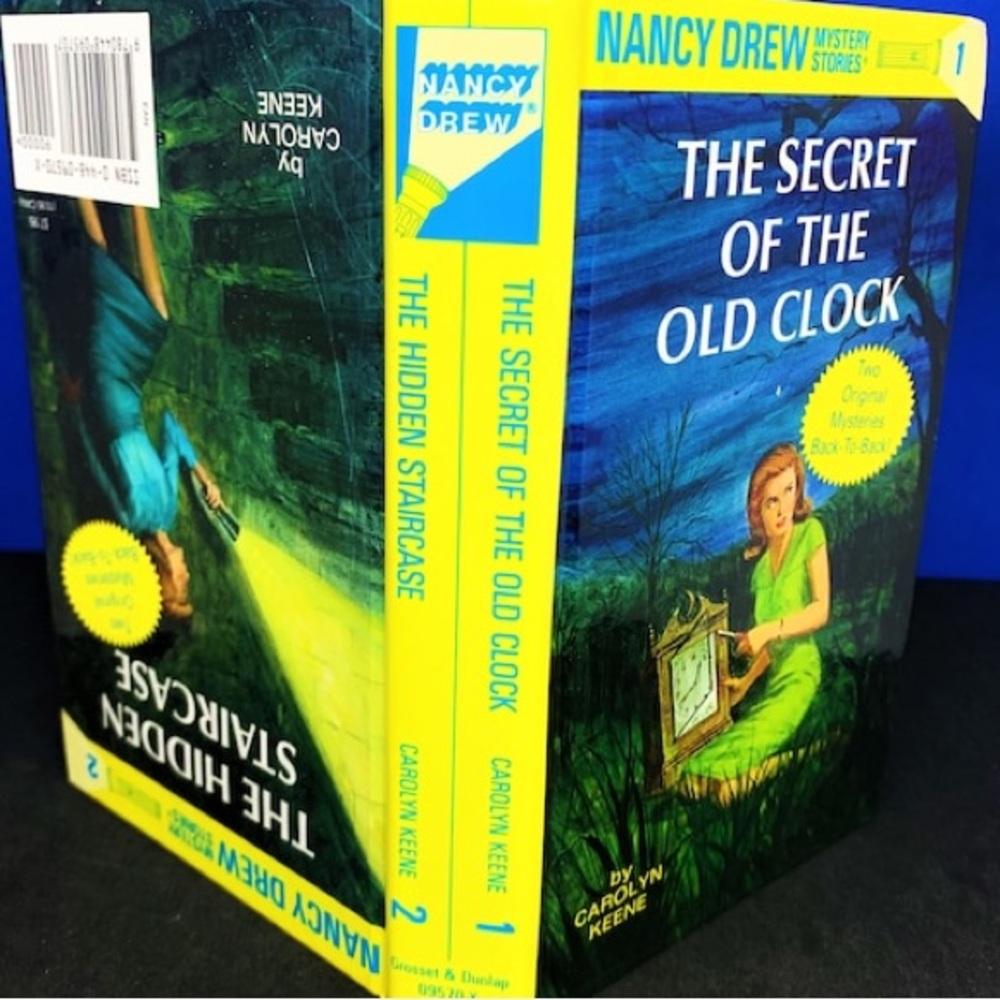Nancy Drew Mystery Books #1 and #2